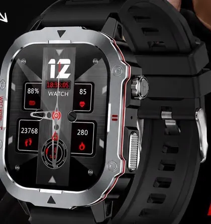 Smartwatch color Negro